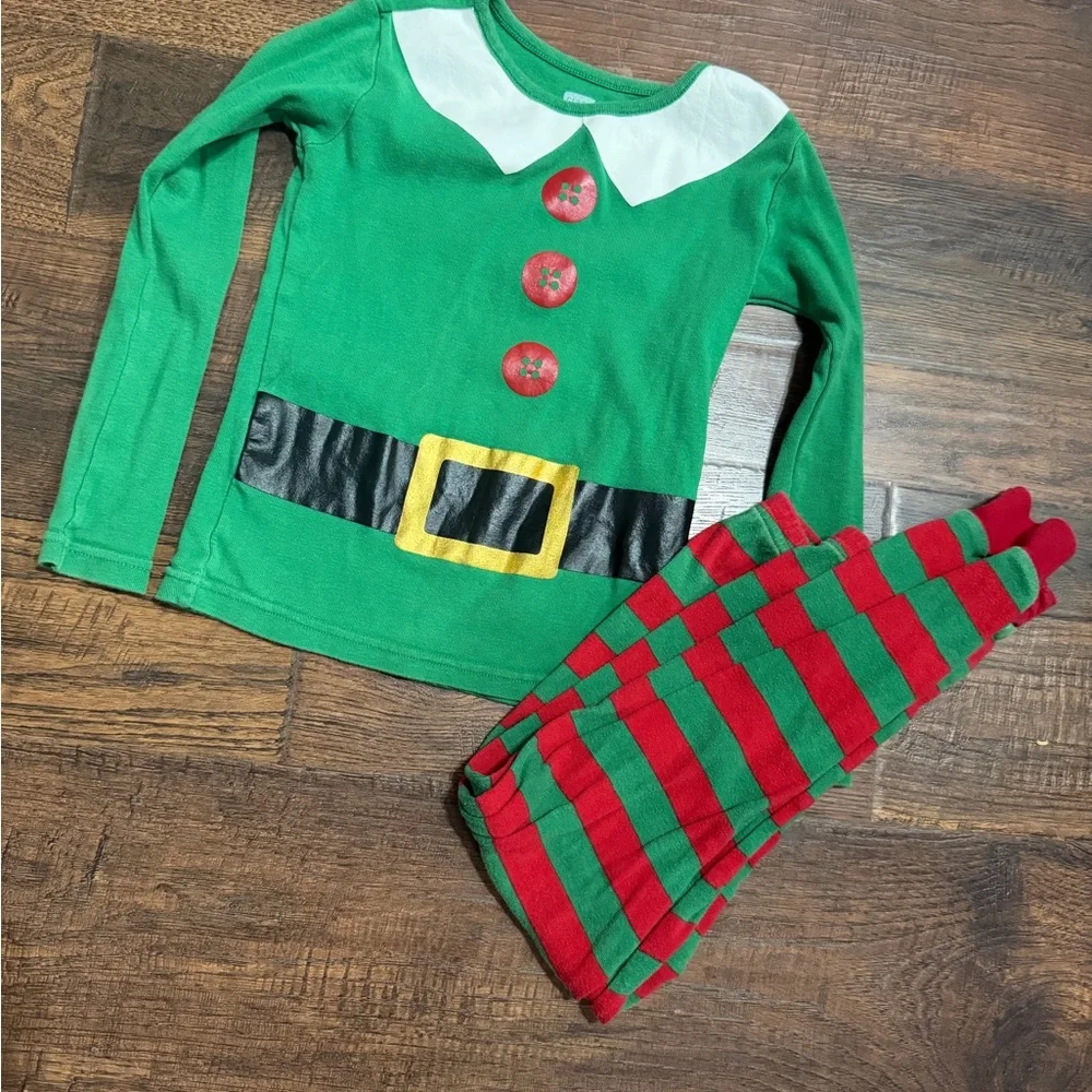 Crazy 8 Kids Elf 2-piece pajama set
